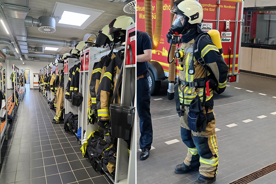 DRK Kita Pusteblume - Feuerwehrbesuch