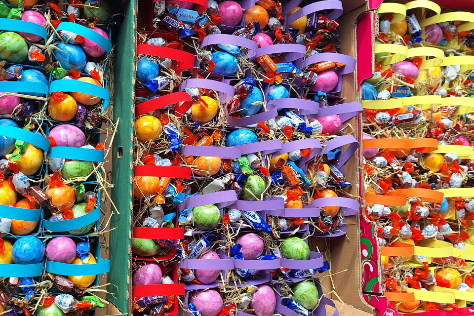 DRK Pflegezentrum Am Schlosspark - Osterkörbchen