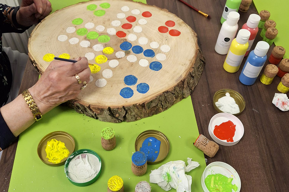 DRK Tagewerk - Spielfeld basteln