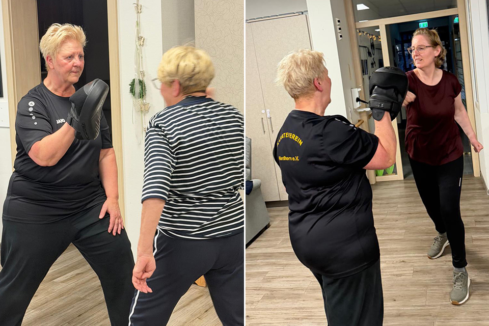 DRK Tagespflege Tagewerk - Teambuilding Selbstverteidigungskurs