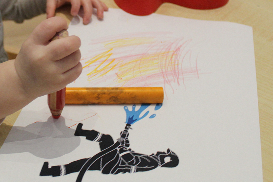 DRK Kita Kaiserhof - Feuerwehrprojekt