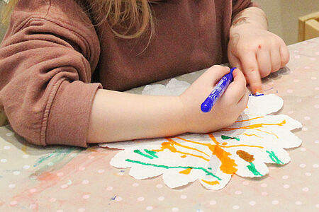 DRK Kita Kaiserhof - Frühlingsbasteln