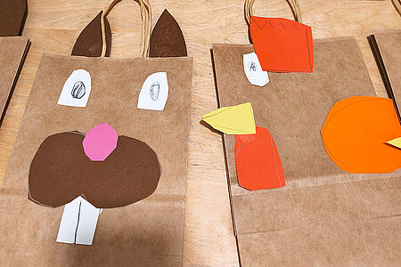 DRK Kita Zwergenland - Osterbasteln