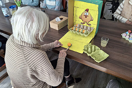 DRK Tagespflege Tagewerk - Osteraktion