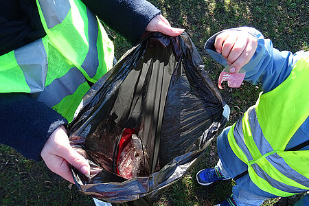 DRK Kita Bullerbü - Müllsammelaktion