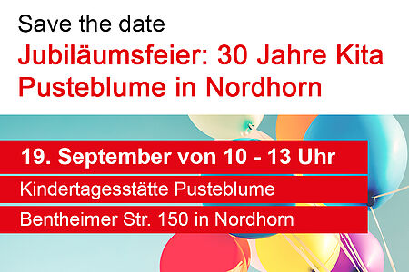 DRK Kita Pusteblume - Jubiläumsfeier 19.9.2026