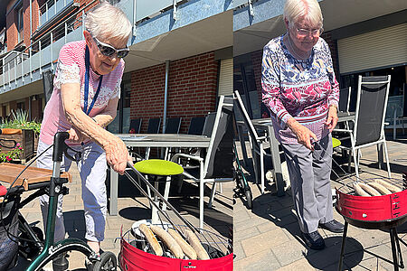 DRK Tagespflege Zu Gast Am Markt - Grillen