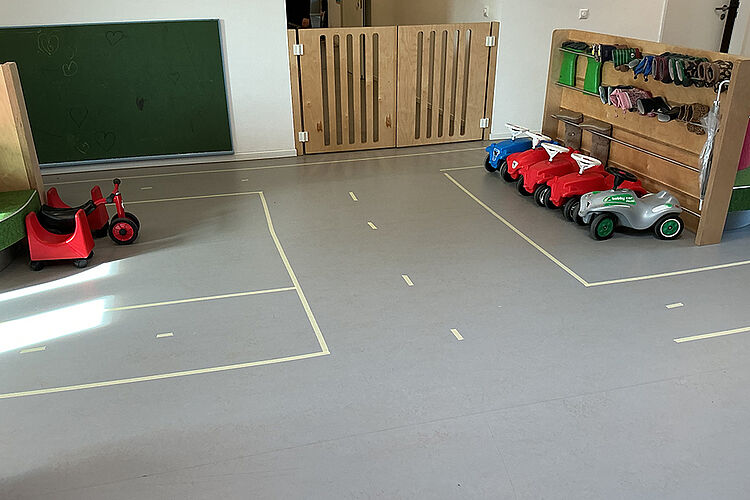 DRK Kita Taka-Tuka-Land - Flurgestaltung